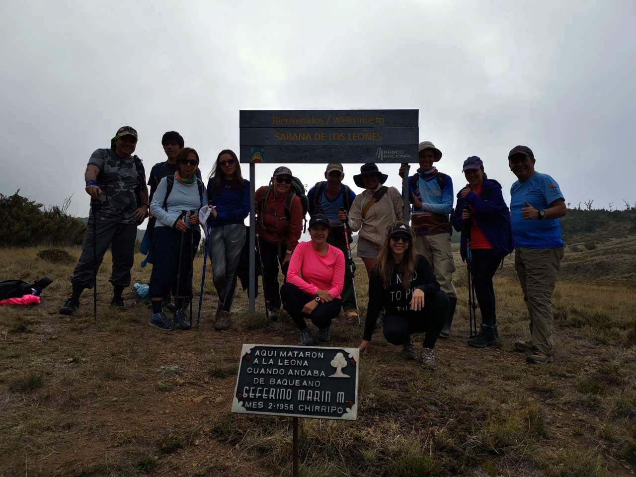 Hiking a la Sabana de los Leones