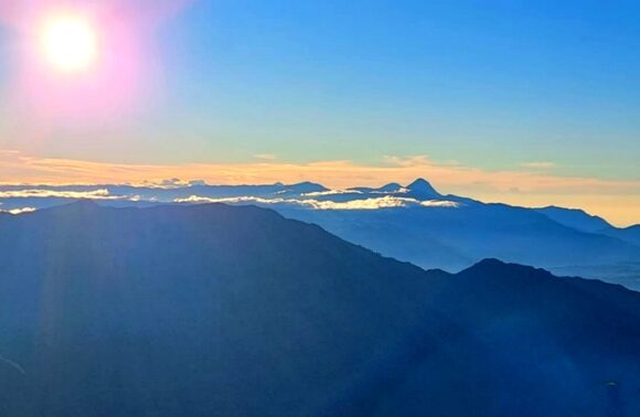 Volcanes Tajumulco y Tacaná